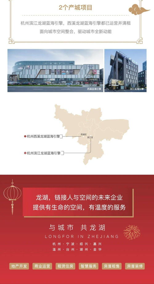 龍湖集團浙江區域新春版圖 實業興邦，深耕發展